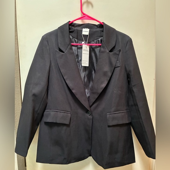 NWT Elegant Black Women's Blazer - Picture 6 of 10